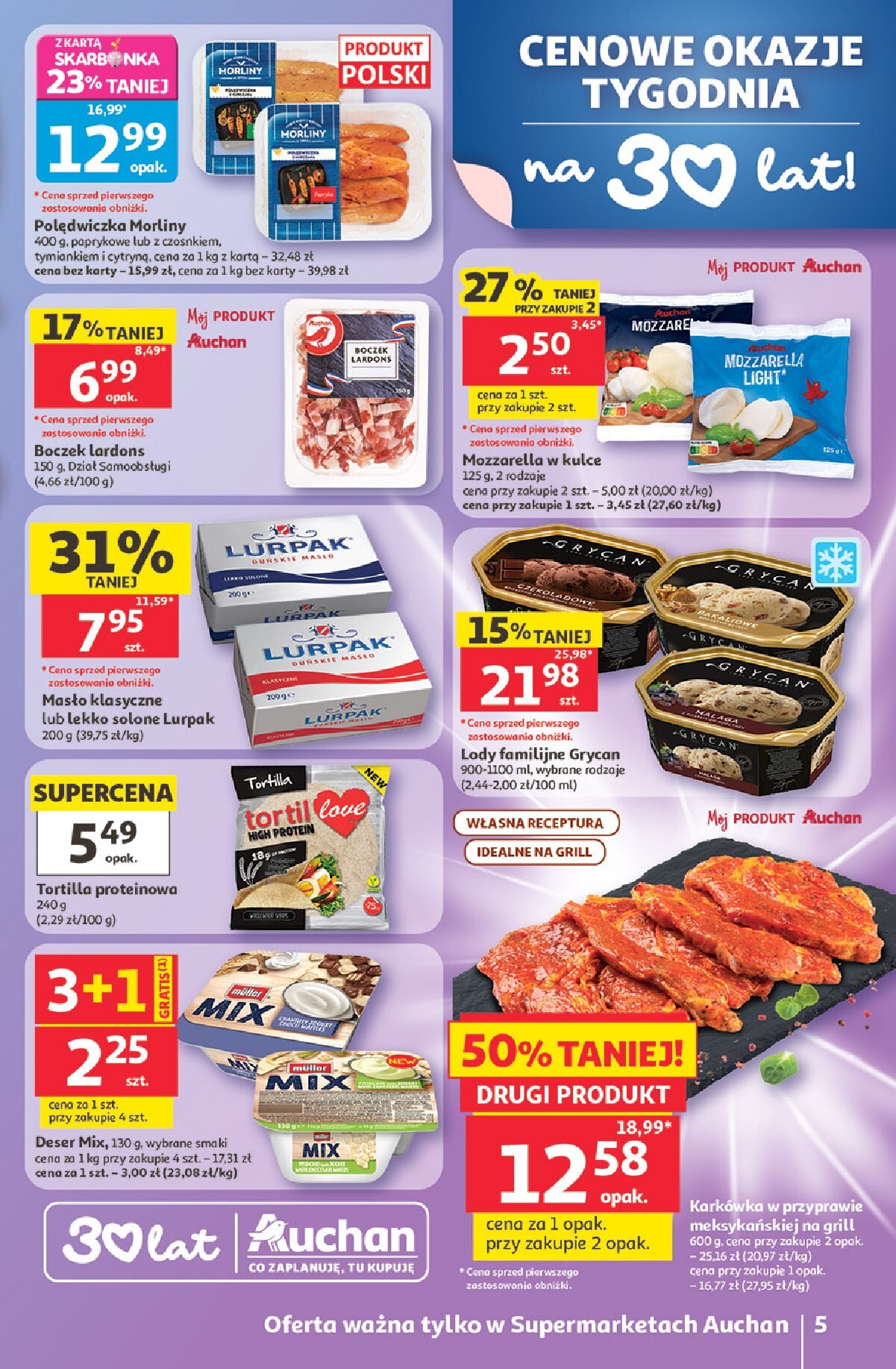 auchan - Nowa gazetka Supermarket Auchan ważna od 14.05.2026 do 20.05.2026 - page: 5
