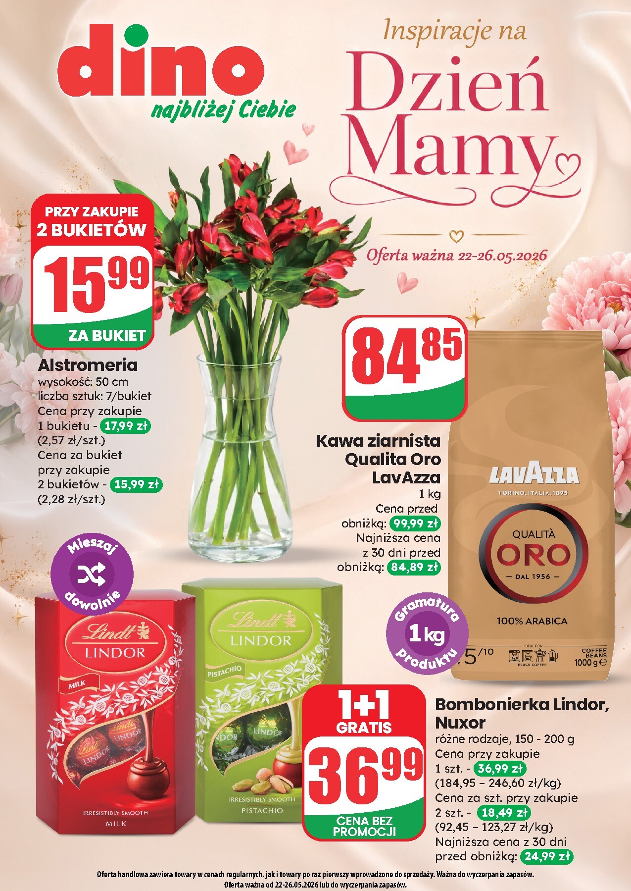 dino - Aktualna gazetka Dino - Katalog - Dzień Mamy 2026 ważna od 22.05.2026 do 26.05.2026