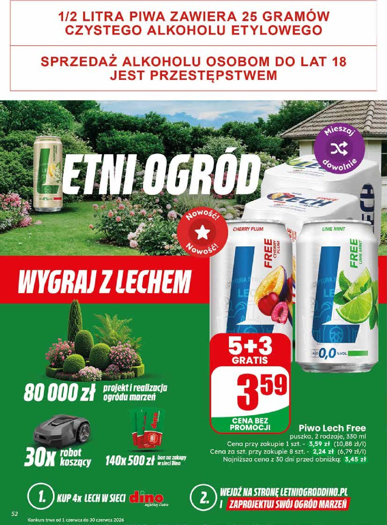 dino - Nowa gazetka Dino ważna od 03.06.2026 do 09.06.2026 - page: 52