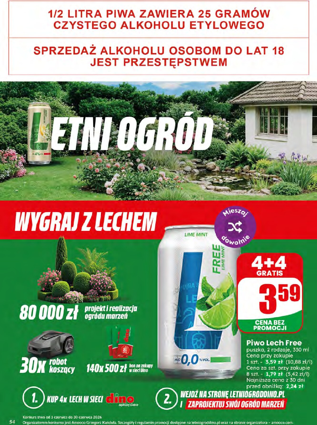 dino - Nowa gazetka Dino - Gazetka 26 / 2026 ważna od 24.06.2026 do 30.06.2026 - page: 54