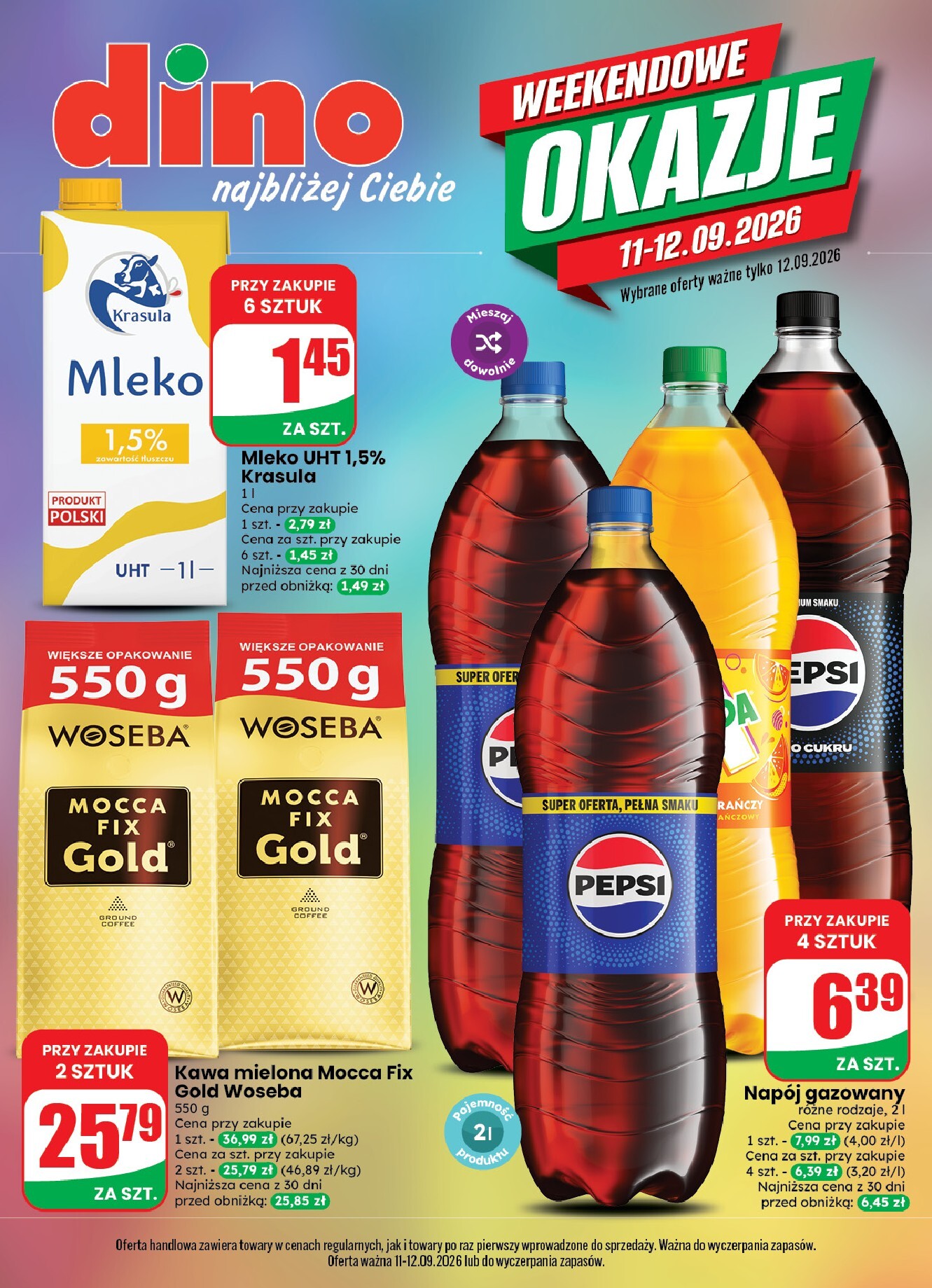 dino - Aktualna gazetka Dino - Weekendowe okazje ważna od 11.09.2026 do 12.09.2026