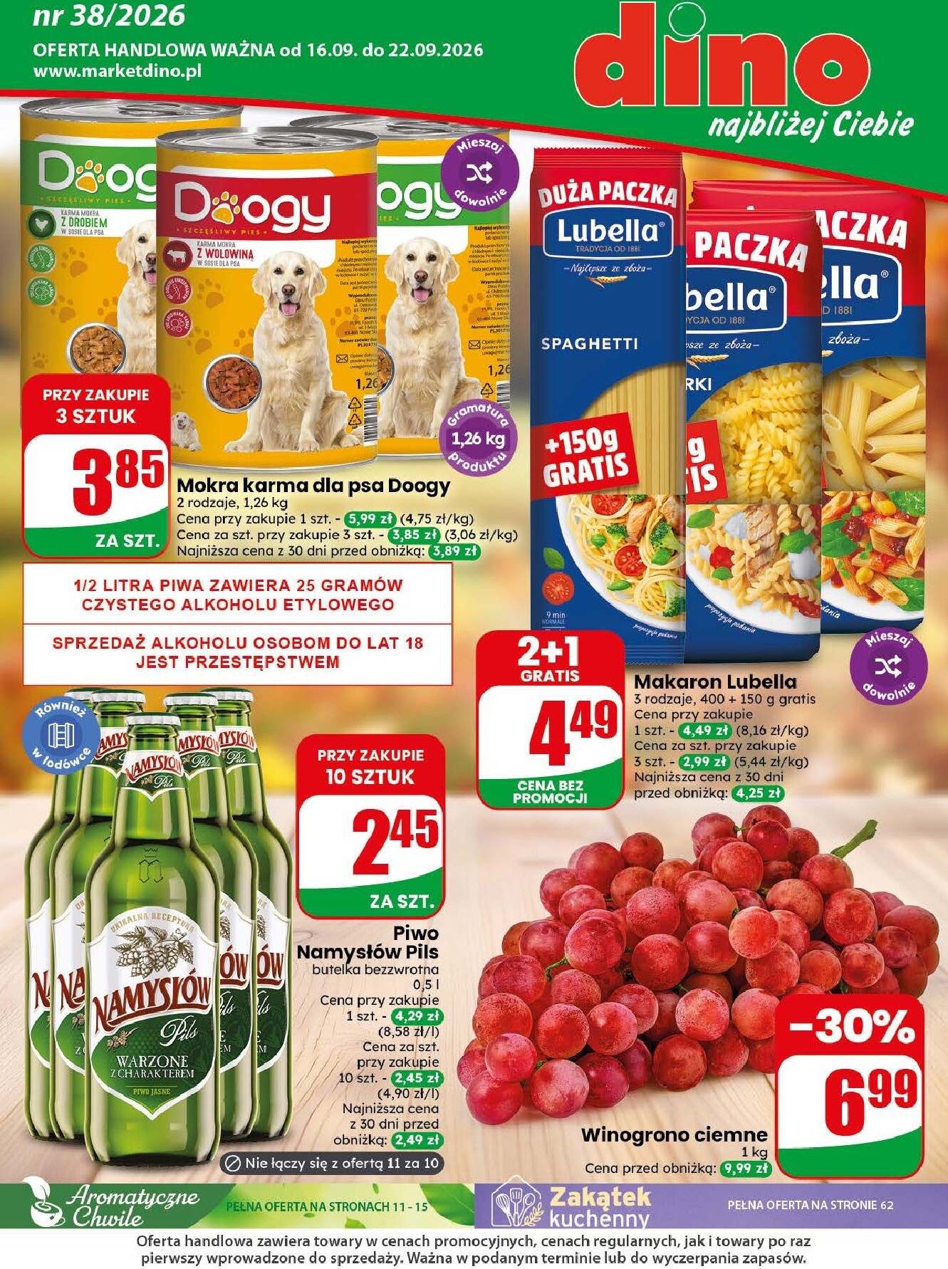 dino - Aktualna gazetka Dino ważna od 16.09.2026 do 22.09.2026