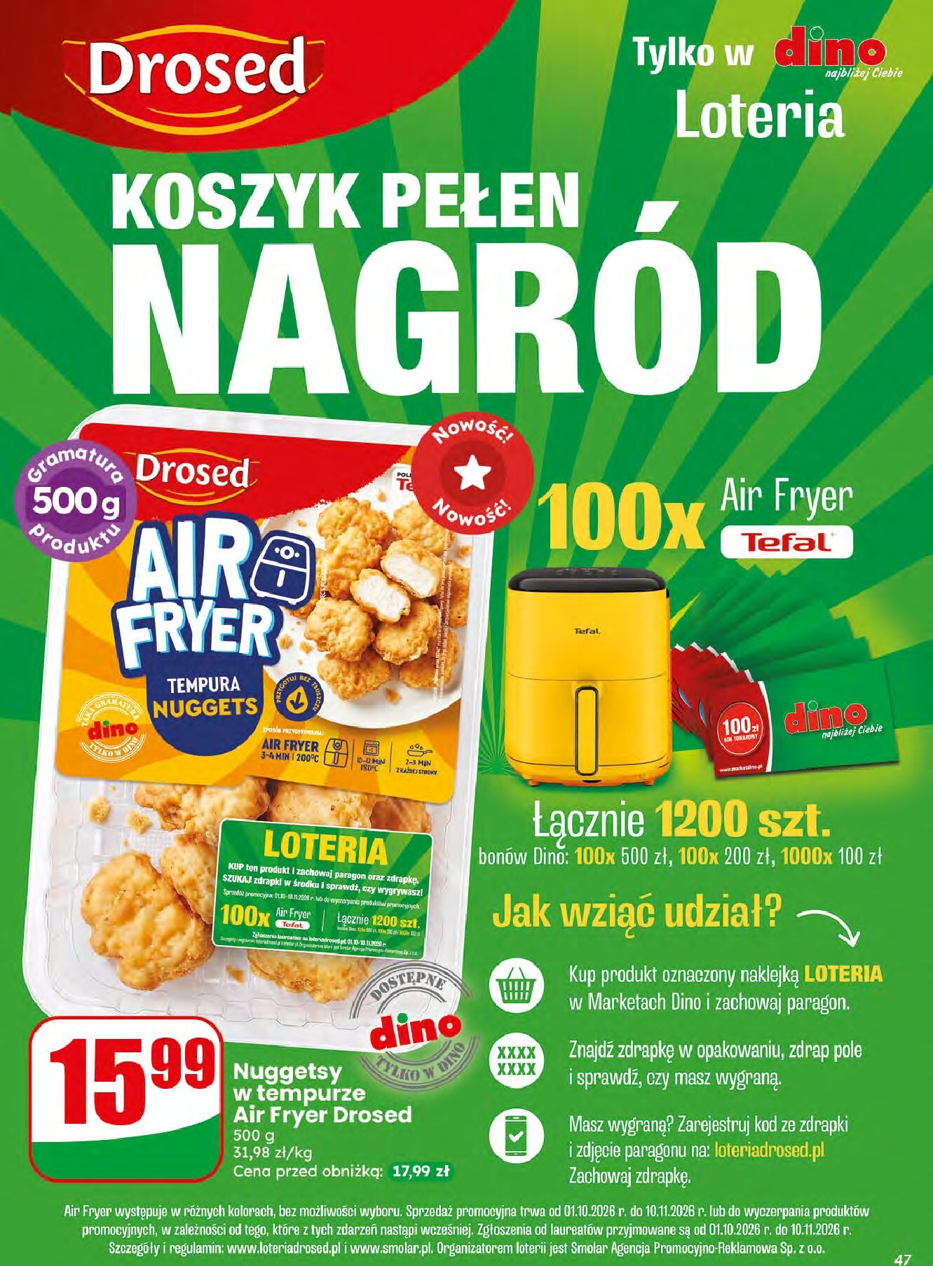 dino - Nowa gazetka Dino ważna od 14.10.2026 do 20.10.2026 - page: 47