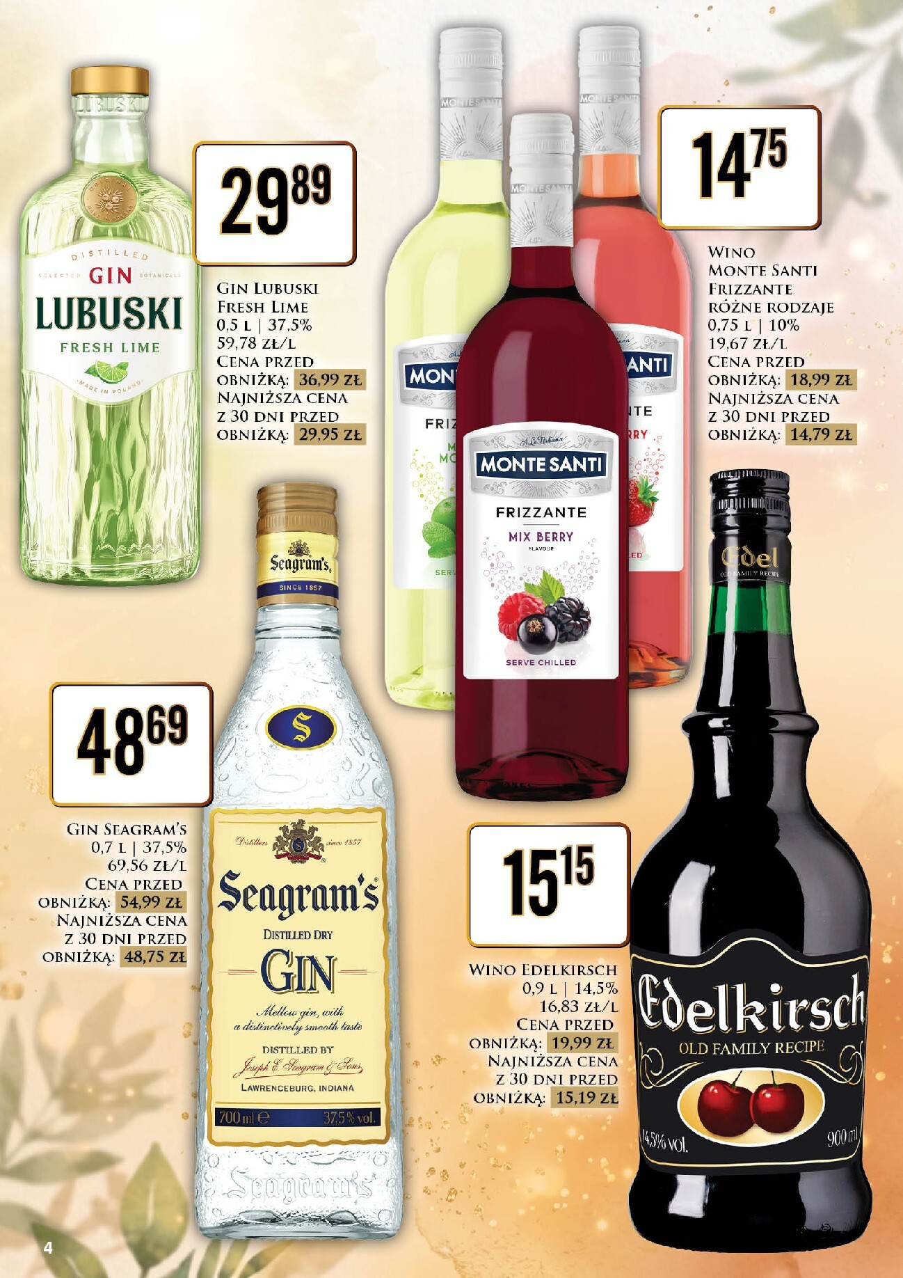 dino - Aktualna gazetka Dino - Oferta alkoholowa ważna od 16.10.2026 do 17.10.2026 - page: 4