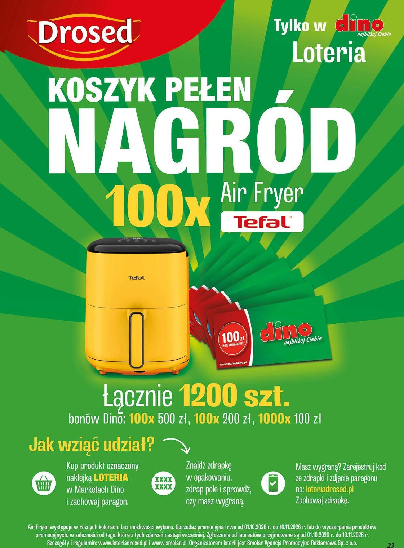 dino - Aktualna gazetka Dino ważna od 28.10.2026 do 03.11.2026 - page: 23