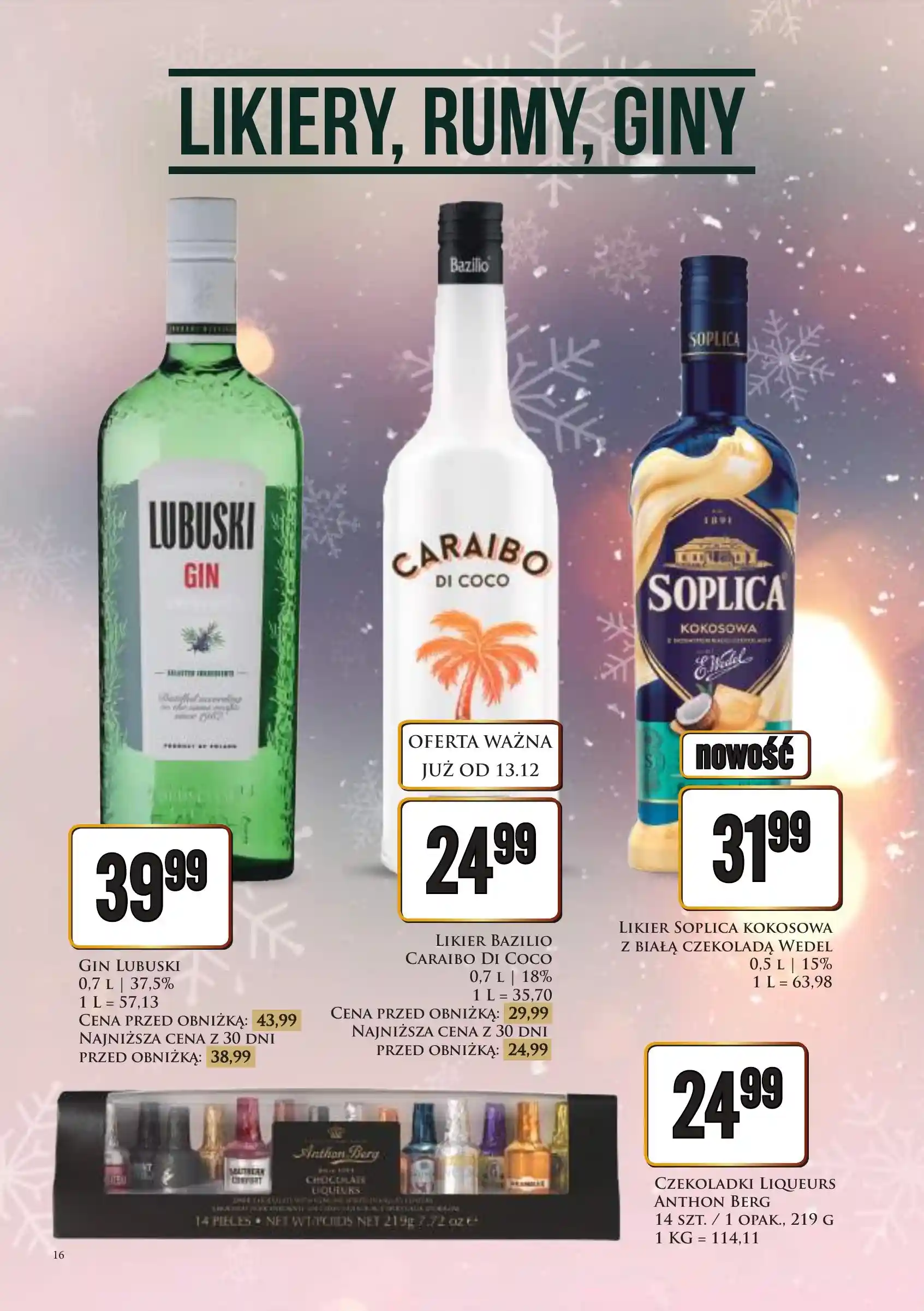 dino - Dino - Katalog alkoholowy gazetka ważna od 16.12. - 24.12. - page: 16