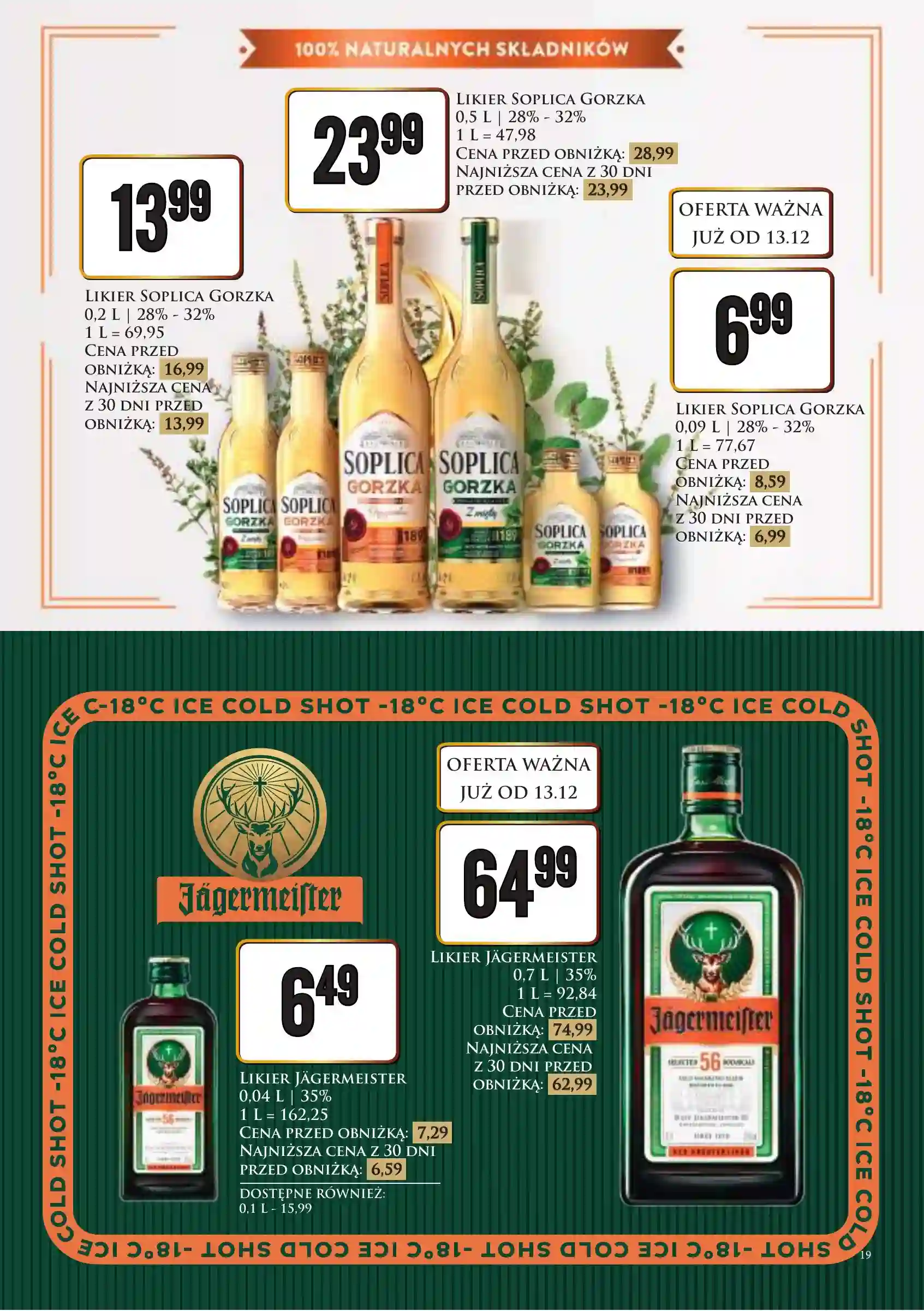 dino - Dino - Katalog alkoholowy gazetka ważna od 16.12. - 24.12. - page: 19