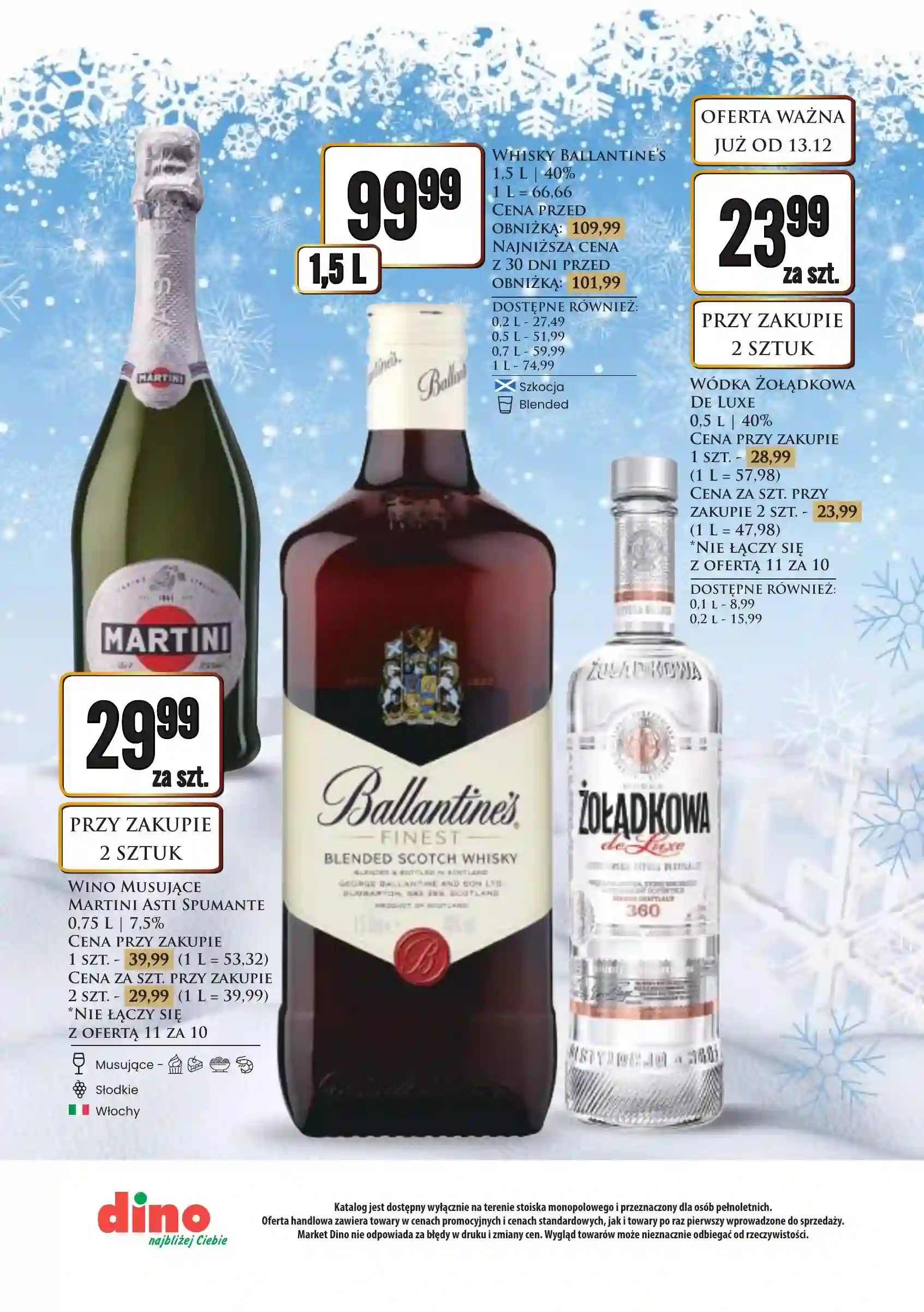 dino - Dino - Katalog alkoholowy gazetka ważna od 16.12. - 24.12. - page: 32