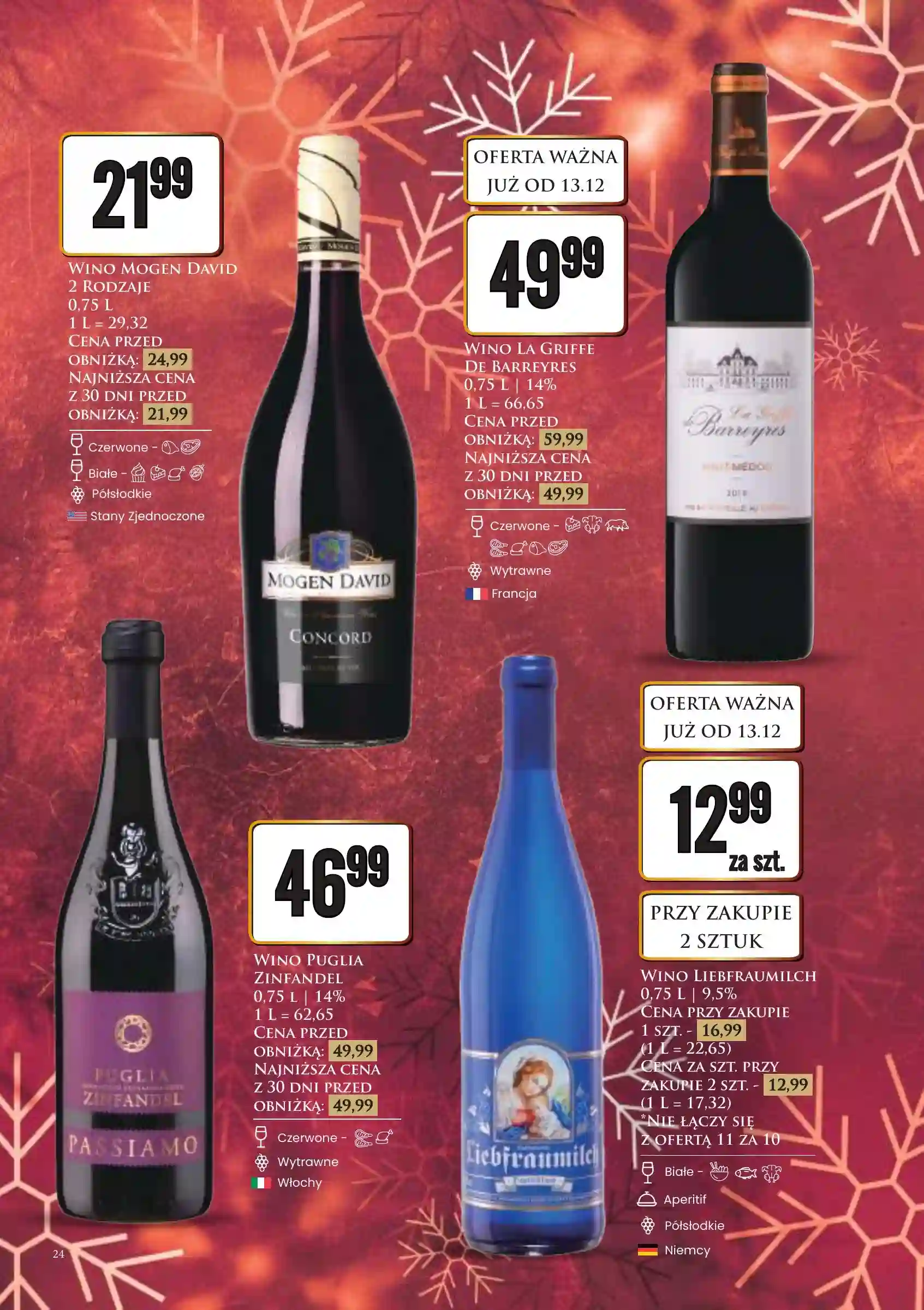 dino - Dino - Katalog alkoholowy gazetka ważna od 16.12. - 24.12. - page: 24