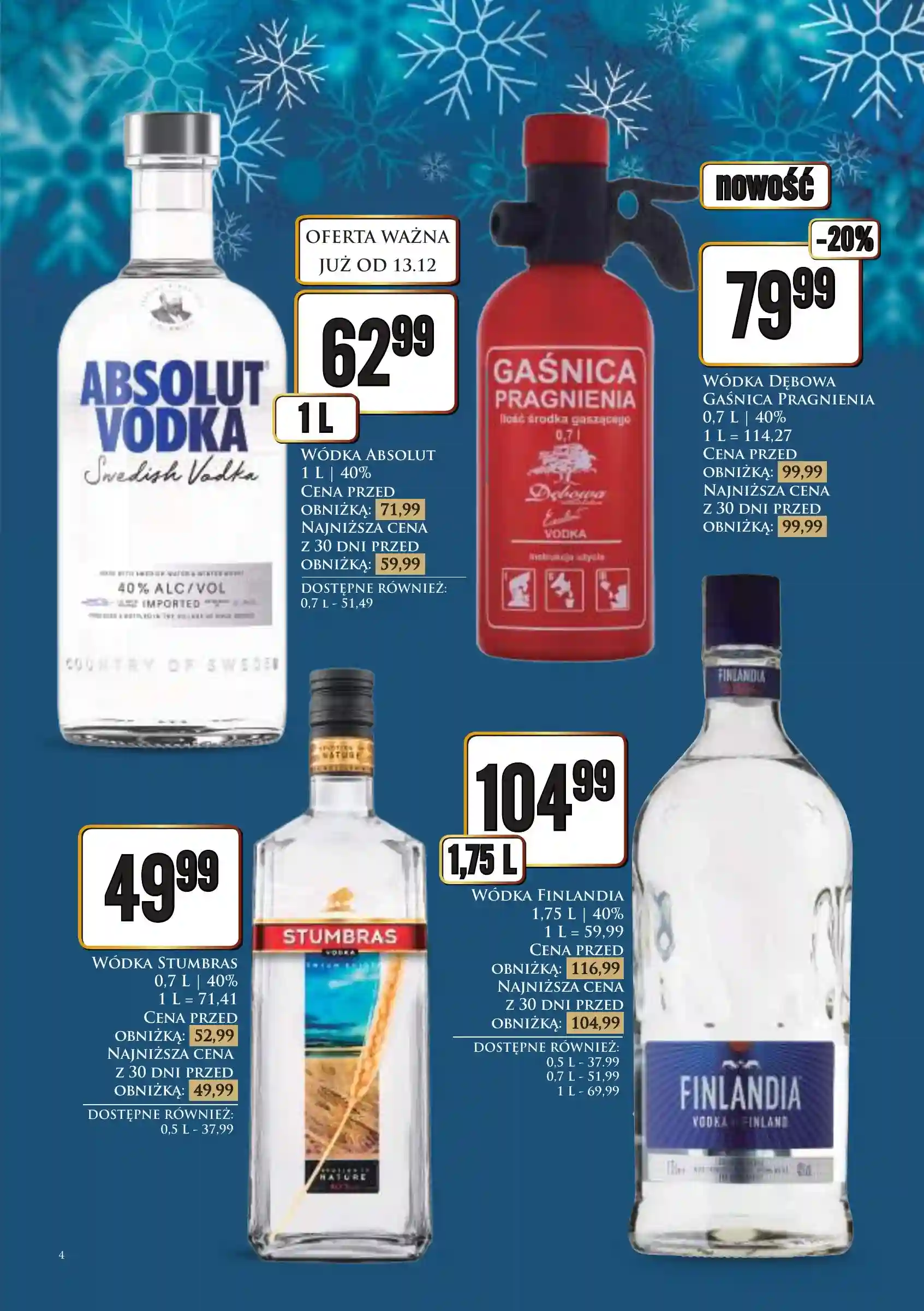 dino - Dino - Katalog alkoholowy gazetka ważna od 16.12. - 24.12. - page: 4