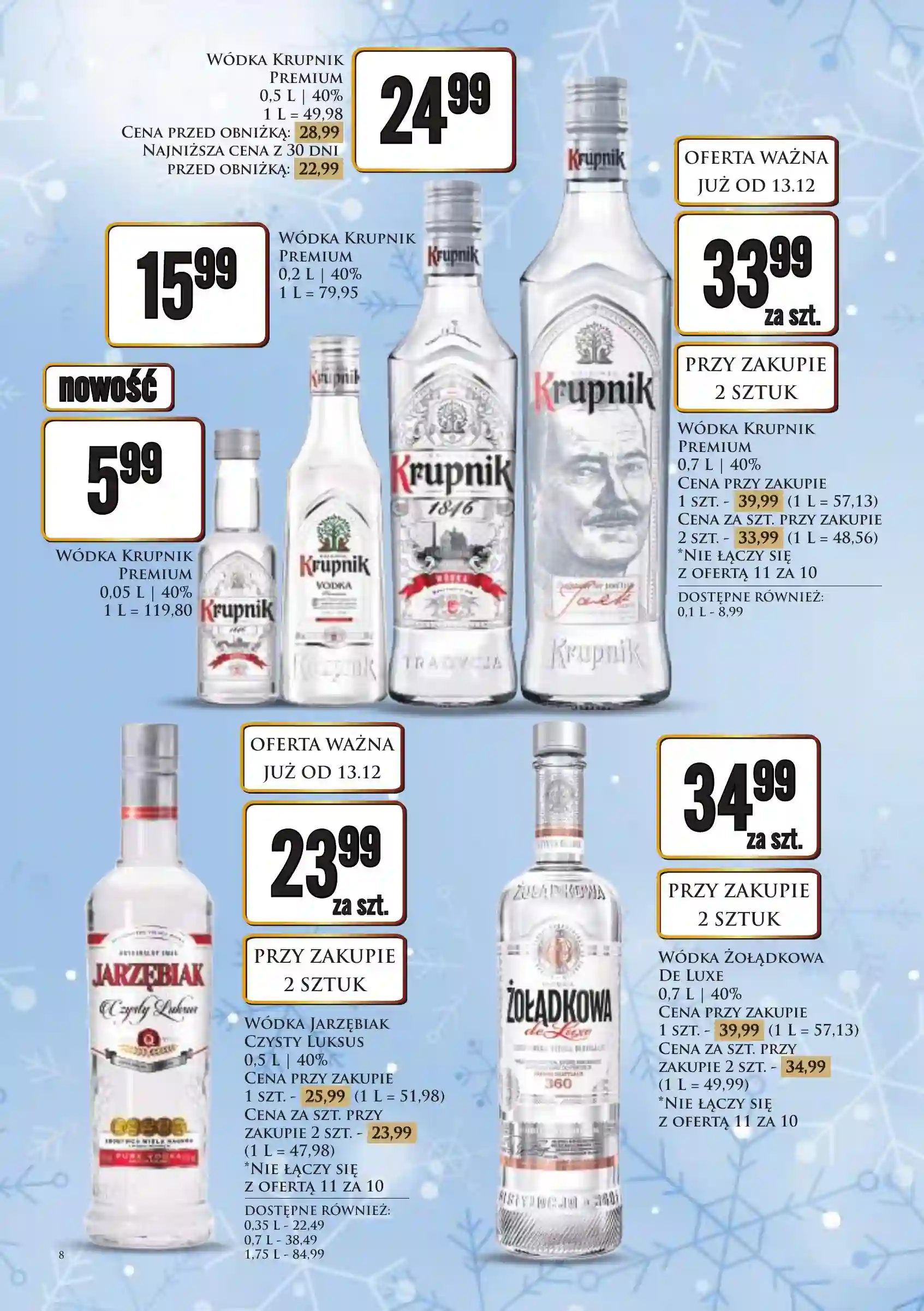 dino - Dino - Katalog alkoholowy gazetka ważna od 16.12. - 24.12. - page: 8