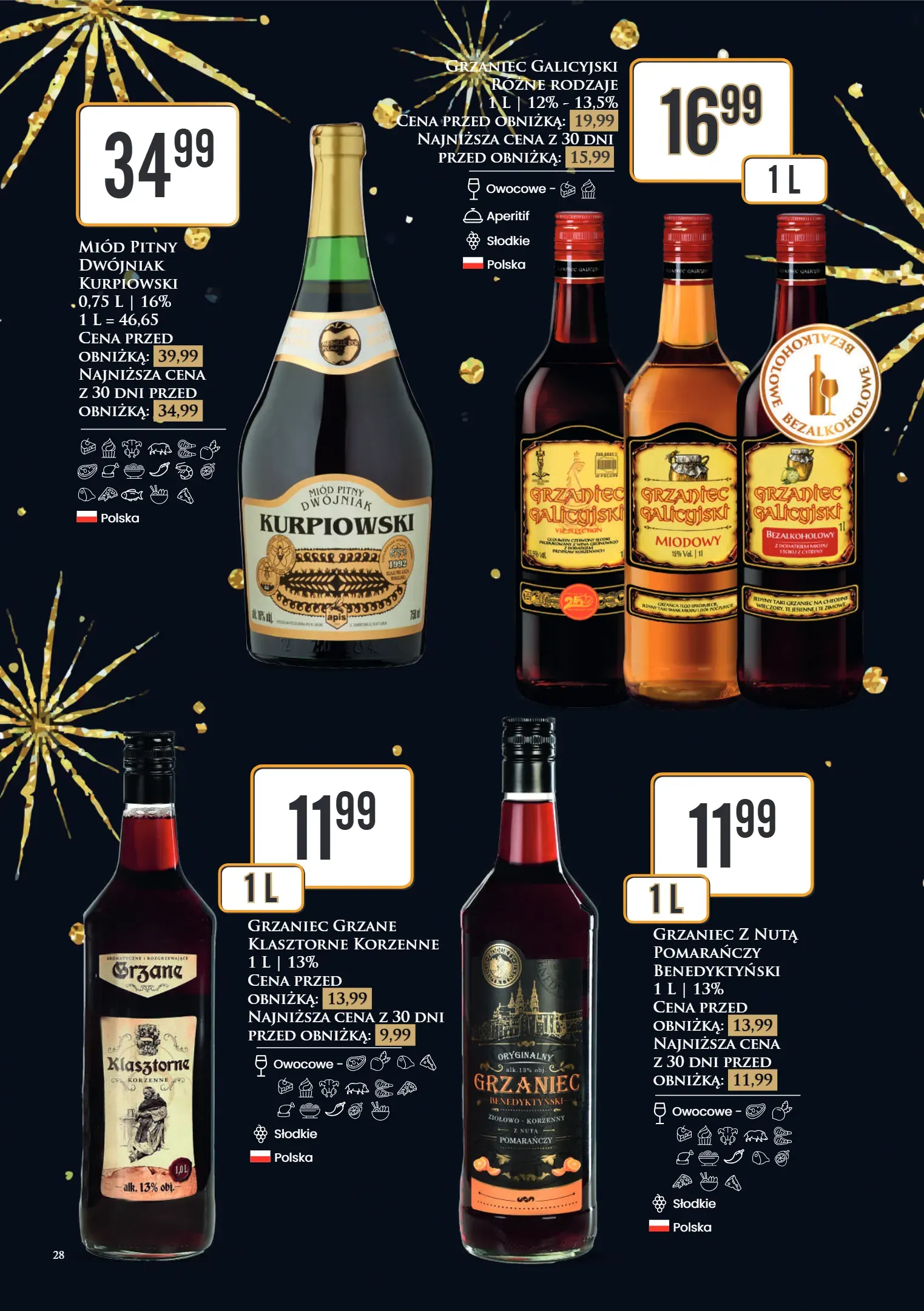 dino - Dino - Katalog alkoholowy / Sylwester 2024 gazetka ważna od 27.12. - 04.01. - page: 28