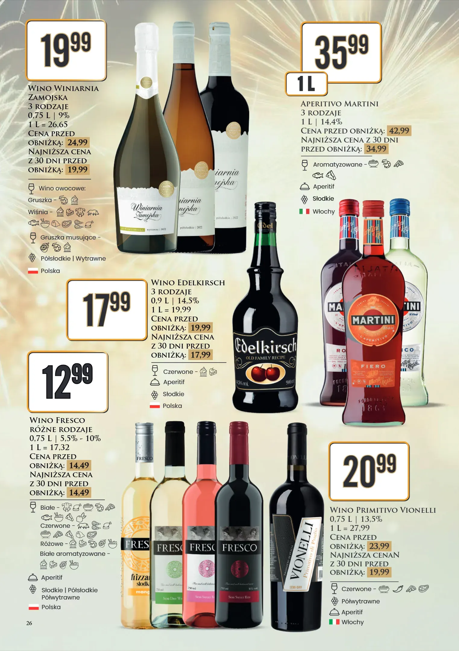 dino - Dino - Katalog alkoholowy / Sylwester 2024 gazetka ważna od 27.12. - 04.01. - page: 26