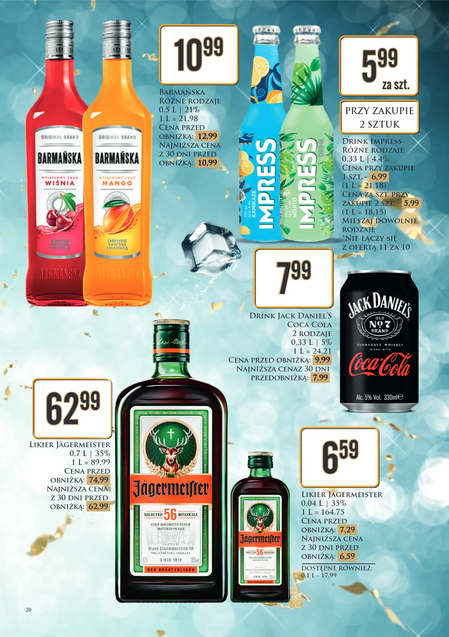 dino - Dino - Katalog alkoholowy / Sylwester 2024 gazetka ważna od 27.12. - 04.01. - page: 20