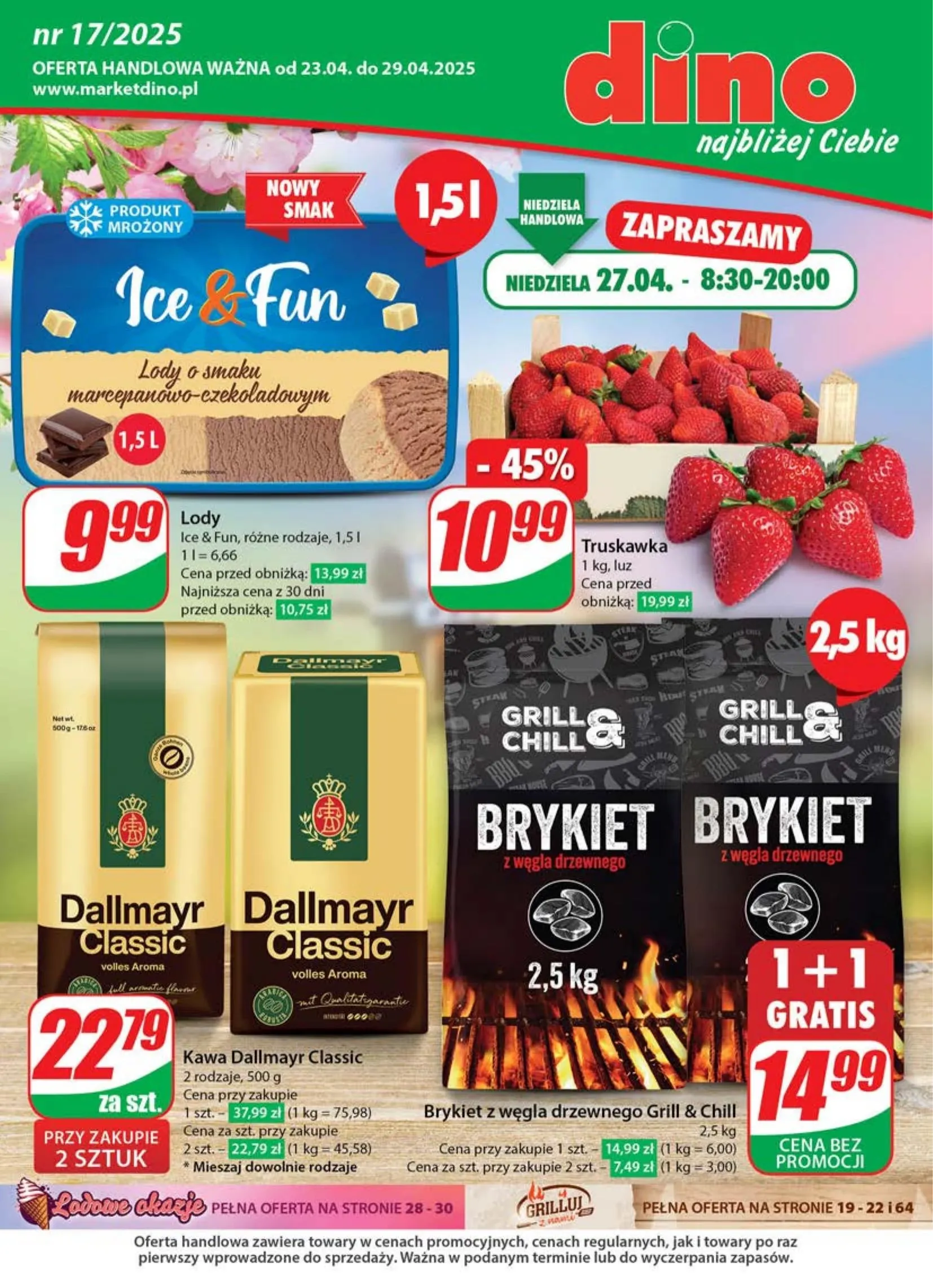 dino - Dino gazetka ważna od 23.04. - 29.04. - page: 1 dino - Dino gazetka ważna od 23.04. - 29.04. - page: 1
