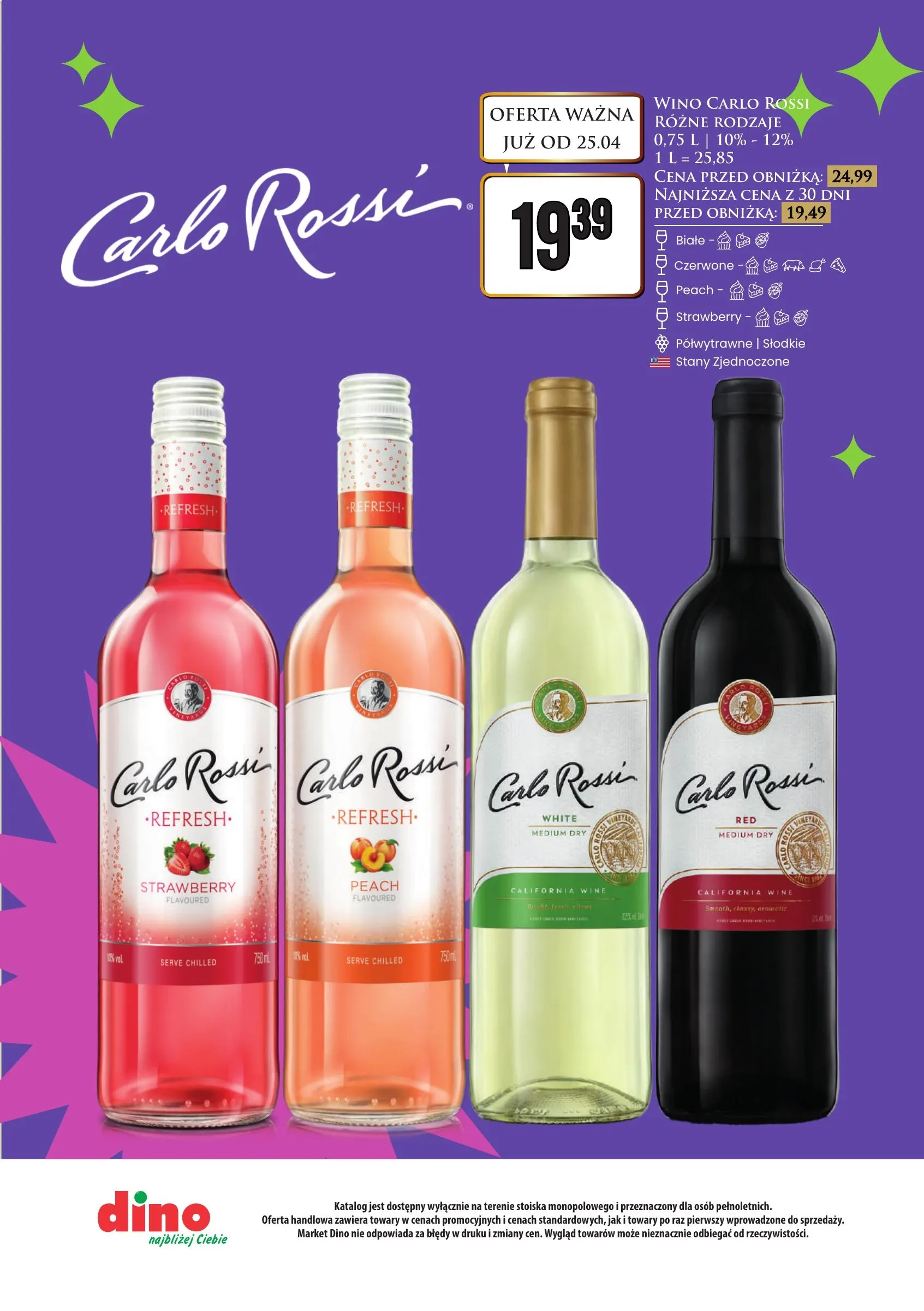 dino - Dino - Katalog alkoholowy gazetka ważna od 25.04. - 02.05. - page: 12