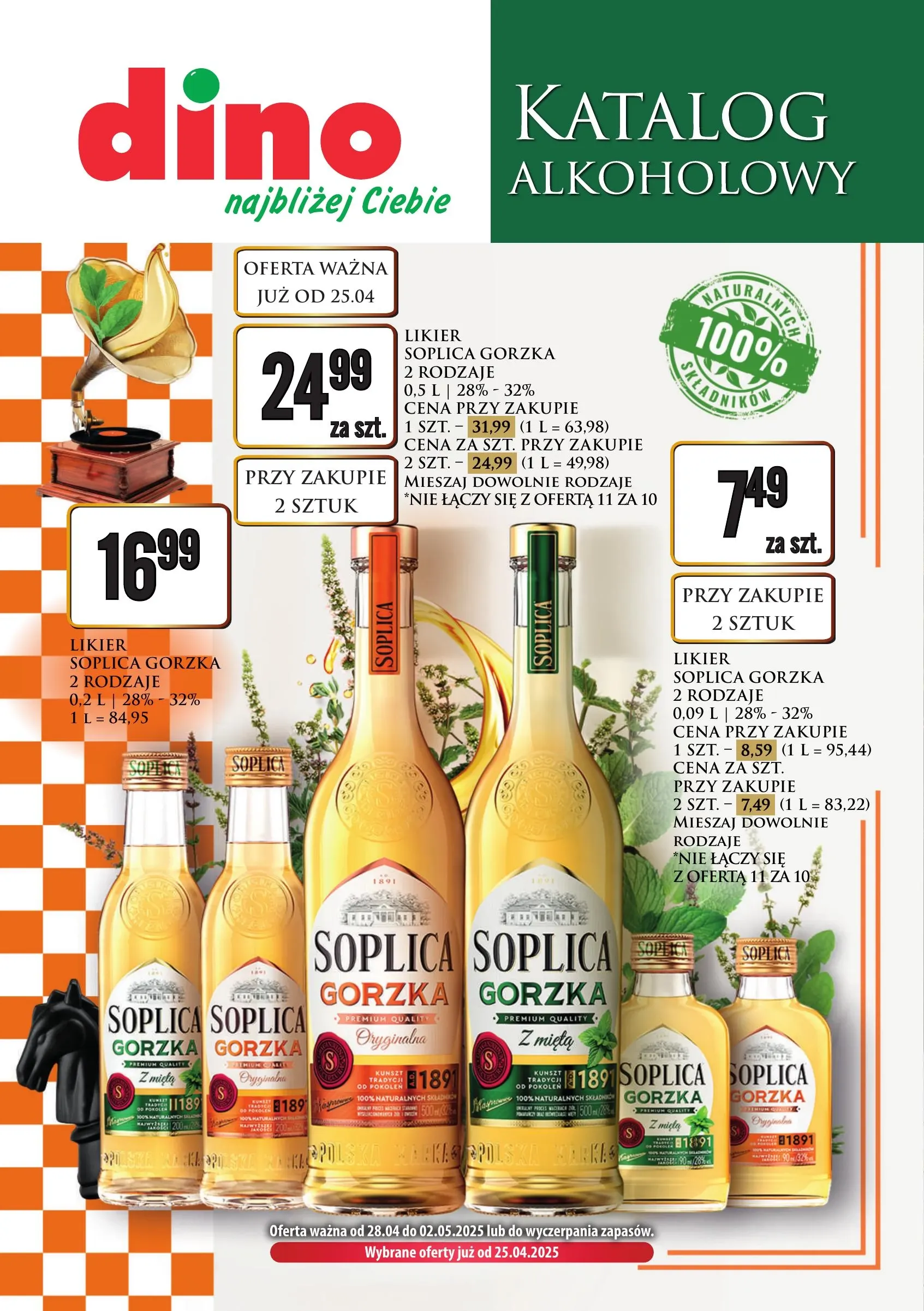 dino - Dino - Katalog alkoholowy gazetka ważna od 25.04. - 02.05.