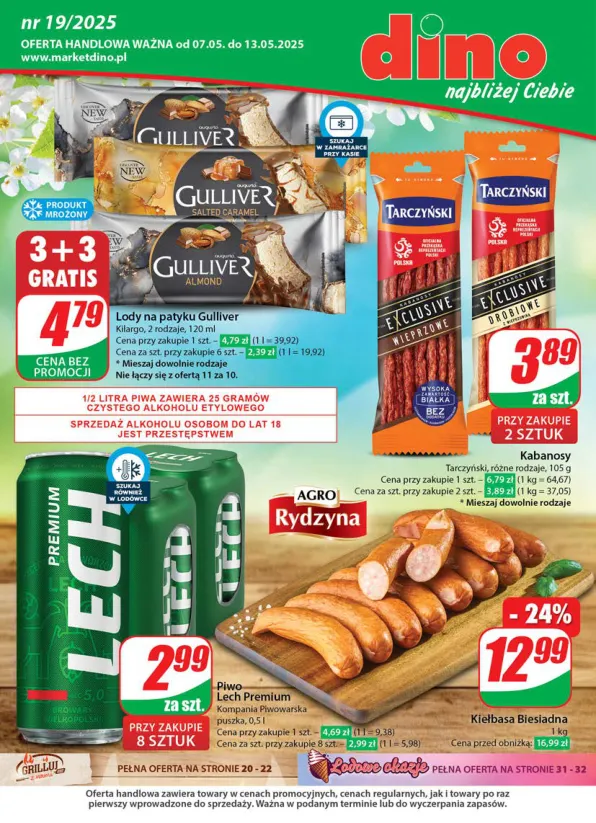 dino - Dino gazetka ważna od 07.05. - 13.05.