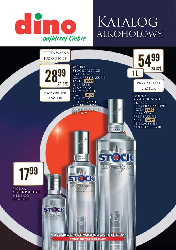 dino - Dino - Katalog alkoholowy gazetka ważna od 09.05. - 17.05.