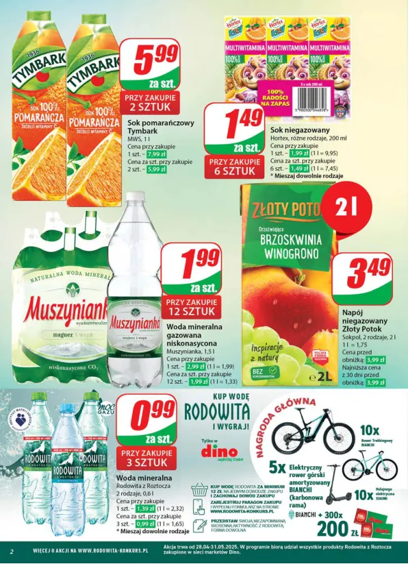 dino - Dino gazetka ważna od 14.05. - 20.05. - page: 2 dino - Dino gazetka ważna od 14.05. - 20.05. - page: 2