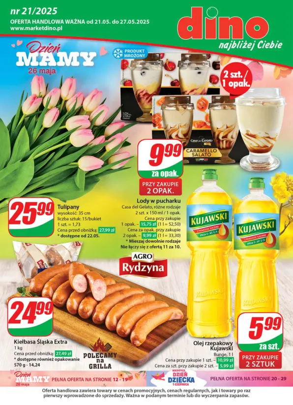 dino - Dino gazetka ważna od 21.05. - 27.05. - page: 1 dino - Dino gazetka ważna od 21.05. - 27.05. - page: 1