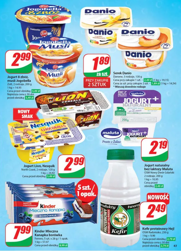 dino - Dino gazetka ważna od 28.05. - 03.06. - page: 43 dino - Dino gazetka ważna od 28.05. - 03.06. - page: 43