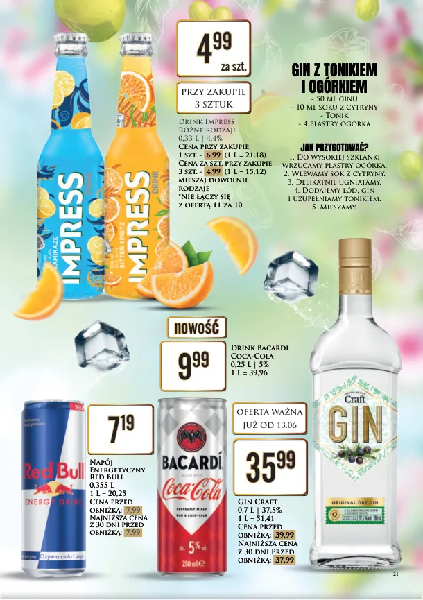 dino - Gazetka Dino - Katalog alkoholowy ważna od 16.06. - 22.06. - page: 21