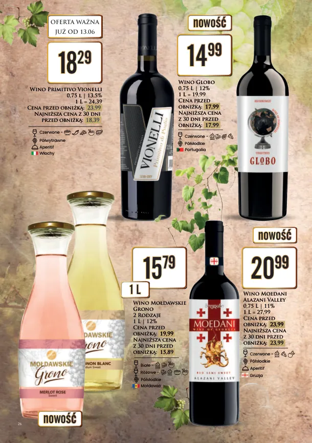dino - Gazetka Dino - Katalog alkoholowy ważna od 16.06. - 22.06. - page: 26