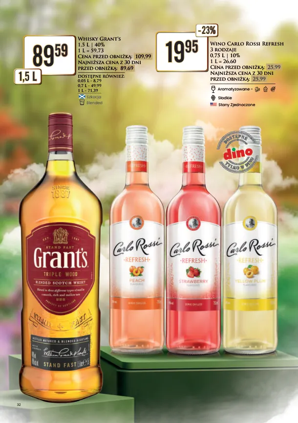 dino - Gazetka Dino - Katalog alkoholowy ważna od 16.06. - 22.06. - page: 32