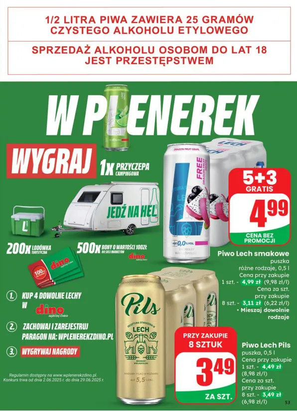 dino - Gazetka Dino ważna od 18.06. - 24.06. - page: 53 dino - Gazetka Dino ważna od 18.06. - 24.06. - page: 53