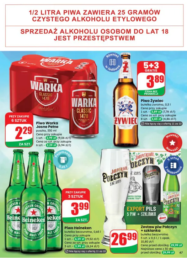 dino - Gazetka Dino ważna od 16.07. - 22.07. - page: 47 dino - Gazetka Dino ważna od 16.07. - 22.07. - page: 47