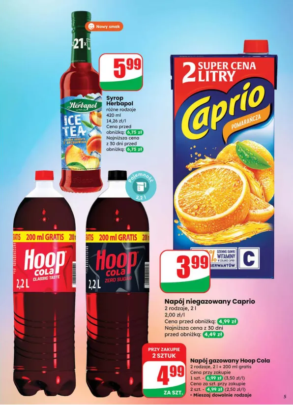 dino - Gazetka Dino ważna od 16.07. - 22.07. - page: 5 dino - Gazetka Dino ważna od 16.07. - 22.07. - page: 5
