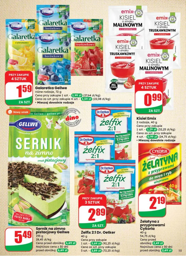dino - Gazetka Dino ważna od 16.07. - 22.07. - page: 15 dino - Gazetka Dino ważna od 16.07. - 22.07. - page: 15