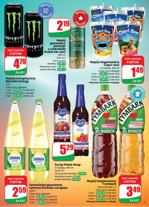dino - Gazetka Dino ważna od 23.07. - 29.07. - page: 3 dino - Gazetka Dino ważna od 23.07. - 29.07. - page: 3