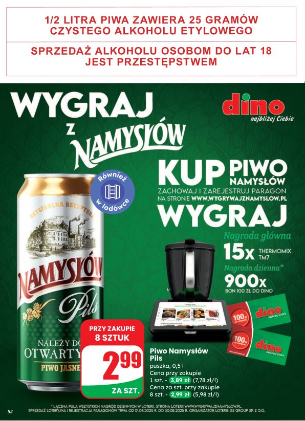 dino - Gazetka Dino - ważna od 06.08. do 12.08. - page: 52