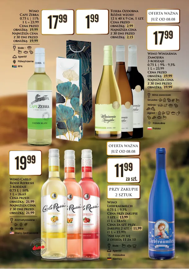 dino - Gazetka Dino - Katalog alkoholowy - ważna od 08.08. do 16.08. - page: 27