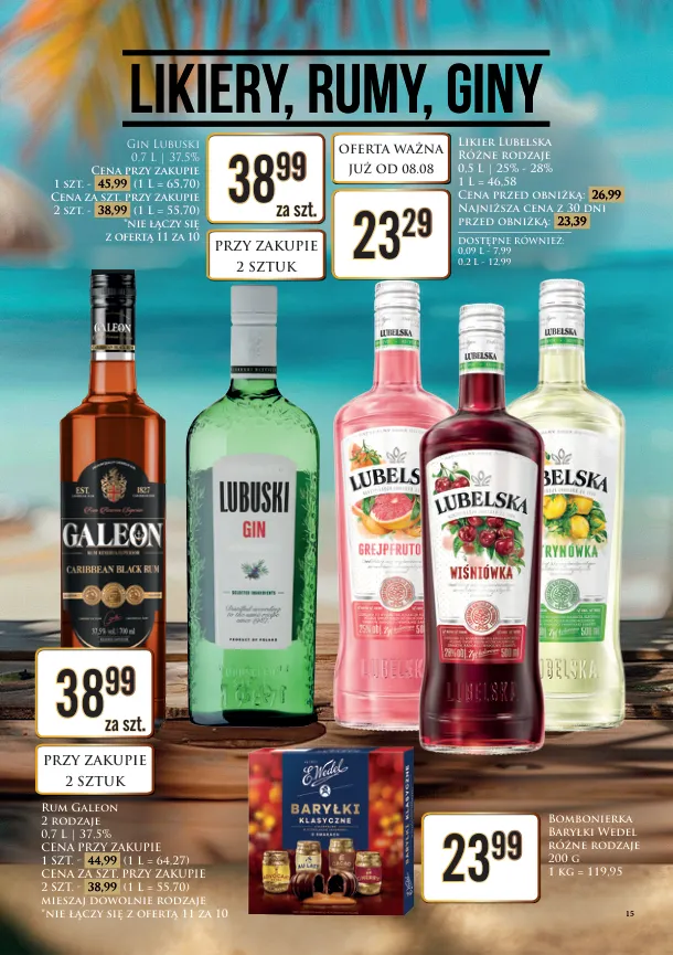 dino - Gazetka Dino - Katalog alkoholowy - ważna od 08.08. do 16.08. - page: 15