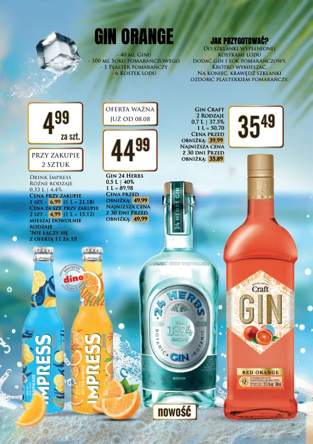 dino - Gazetka Dino - Katalog alkoholowy - ważna od 08.08. do 16.08. - page: 21