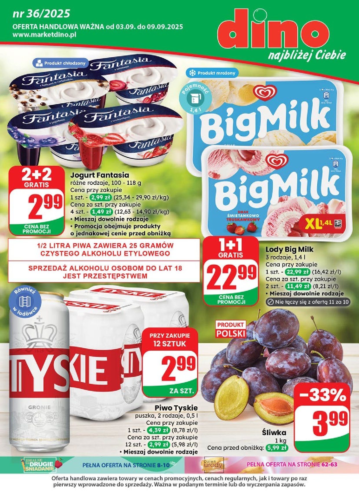 dino - Gazetka Dino - ważna od 03.09. do 09.09. - page: 1 dino - Gazetka Dino - ważna od 03.09. do 09.09. - page: 1