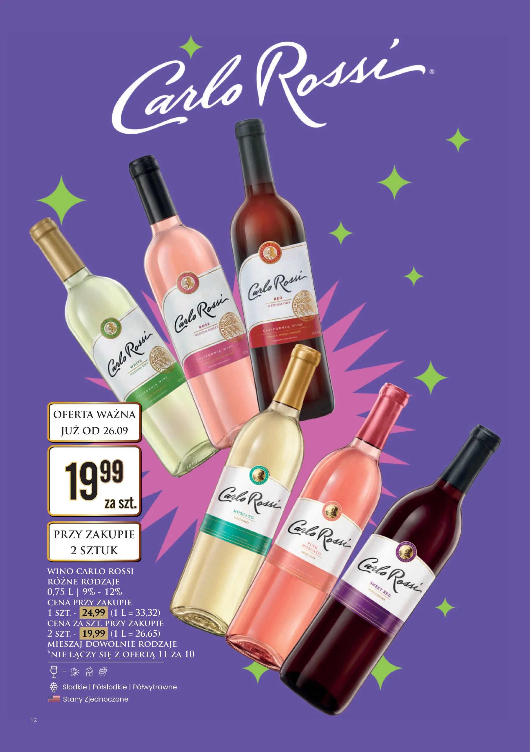 dino - Gazetka Dino - Katalog alkoholowy - ważna od 26.09. do 04.10. - page: 12