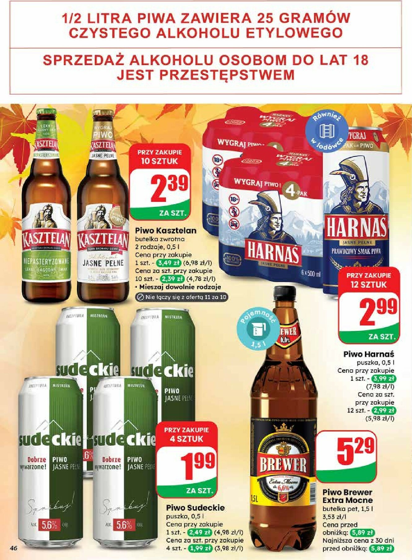 dino - Gazetka Dino - ważna od 22.10. do 28.10. - page: 46 dino - Gazetka Dino - ważna od 22.10. do 28.10. - page: 46