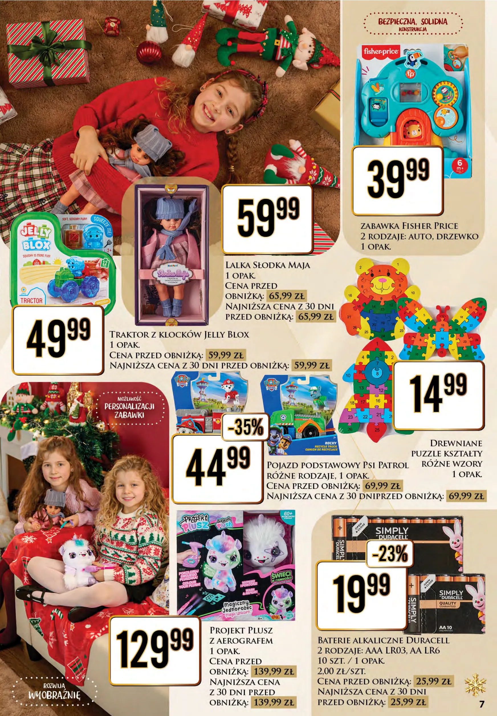 dino - Gazetka Dino - Spełniamy świąteczne marzenia 2025 - ważna od 24.11. do 07.12. - page: 7