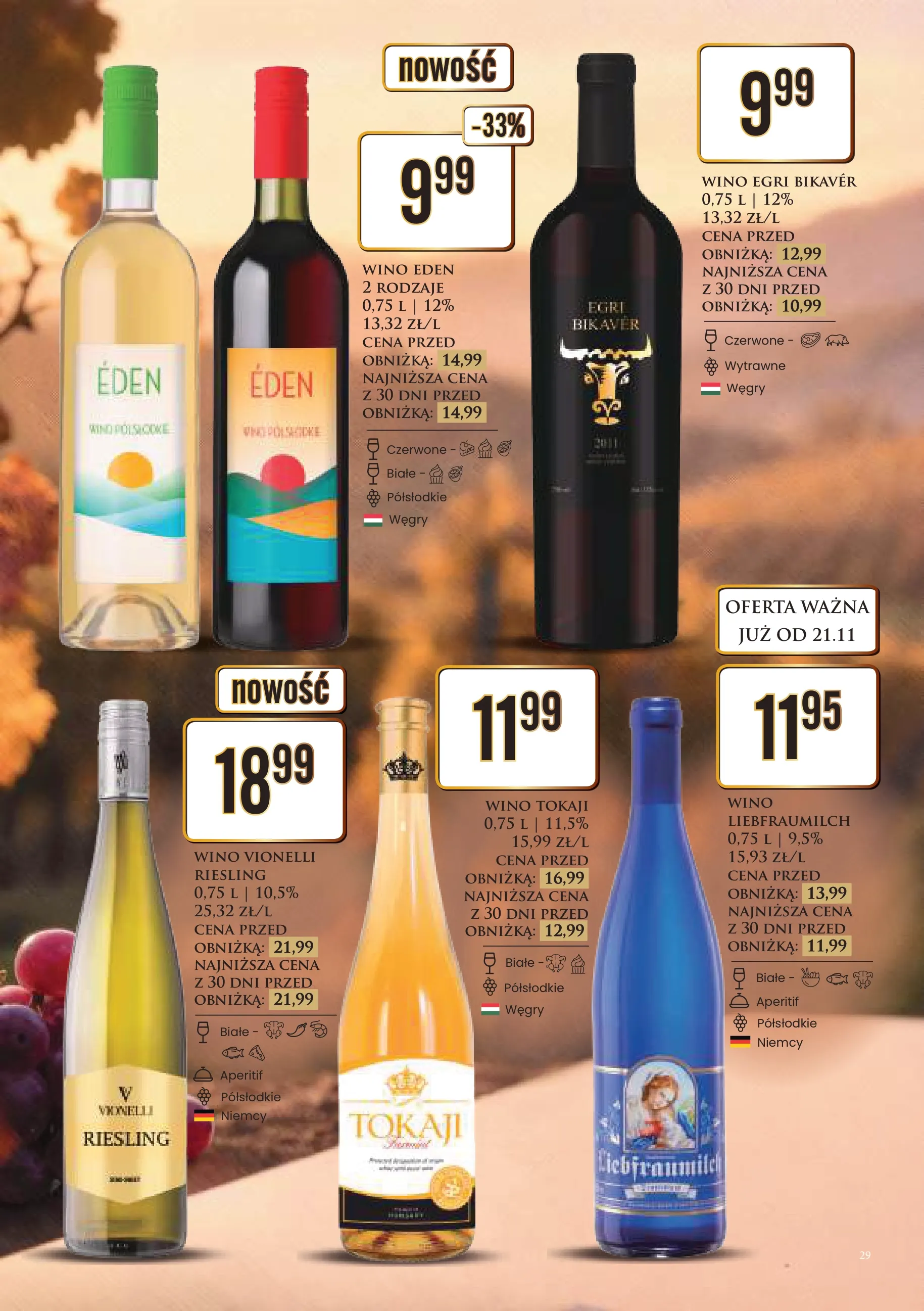 dino - Gazetka Dino - Katalog alkoholowy - ważna od 24.11. do 29.11. - page: 29