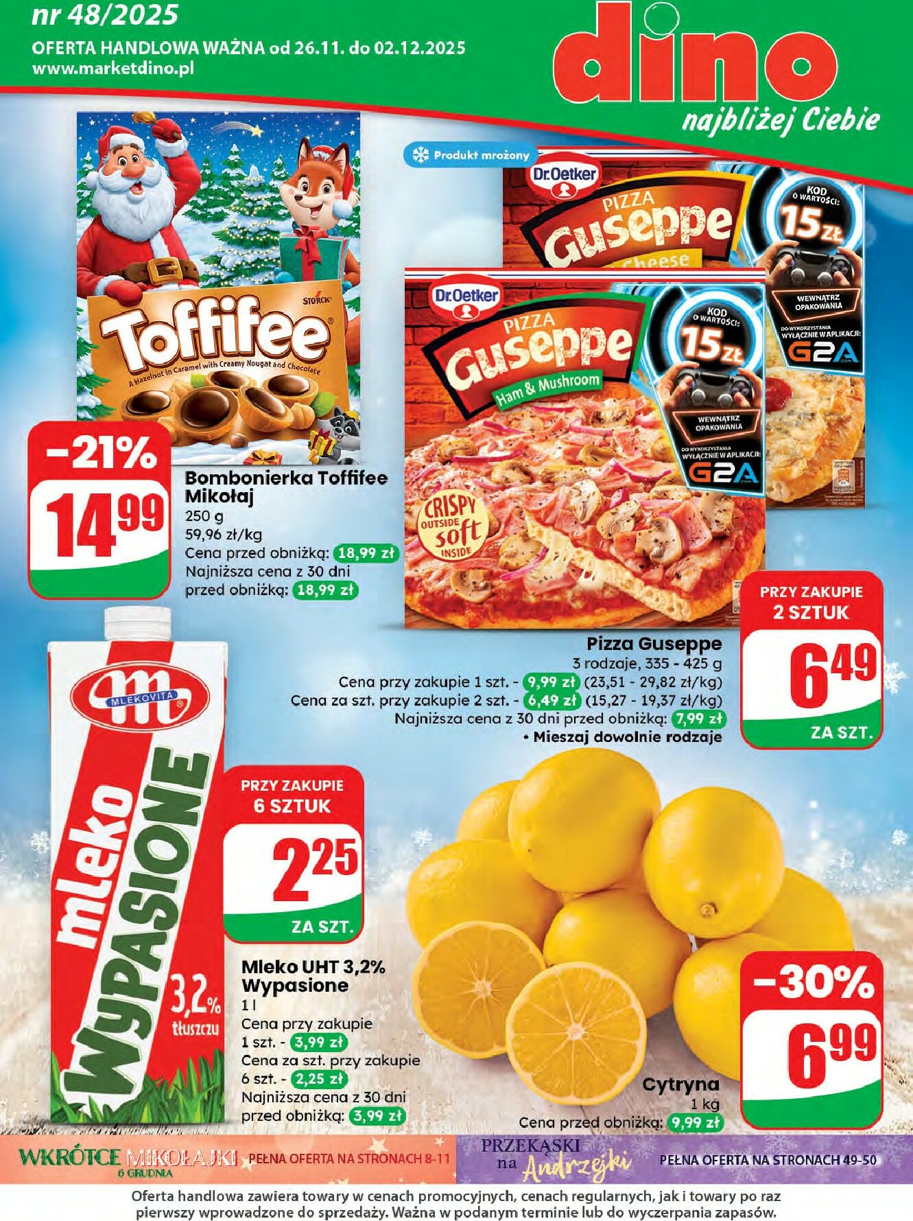 dino - Gazetka Dino - ważna od 26.11. do 02.12.