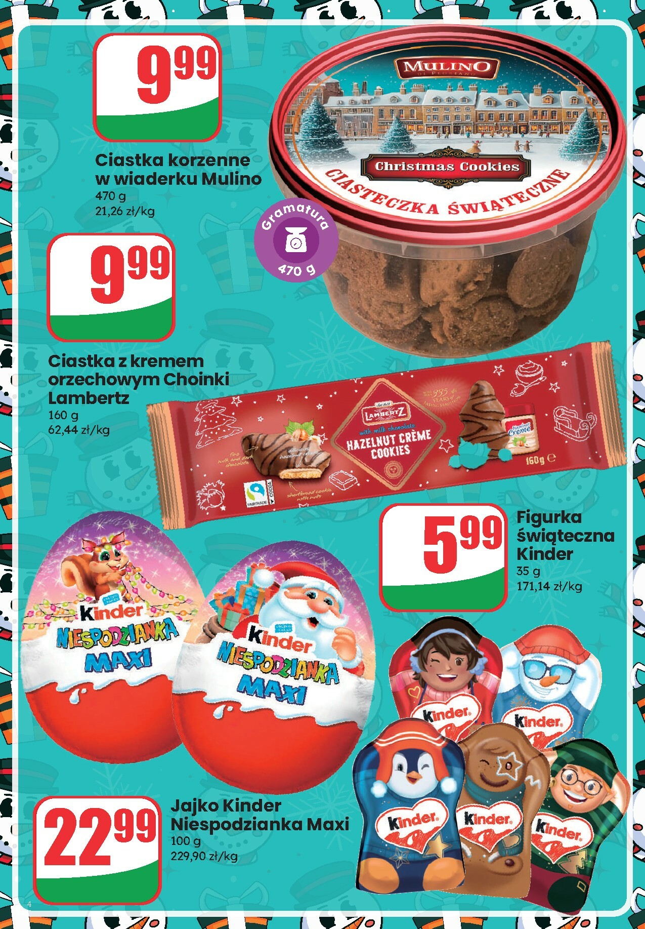 dino - Gazetka Dino - Mikołajkowe słodycze - ważna od 01.12. do 07.12. - page: 4