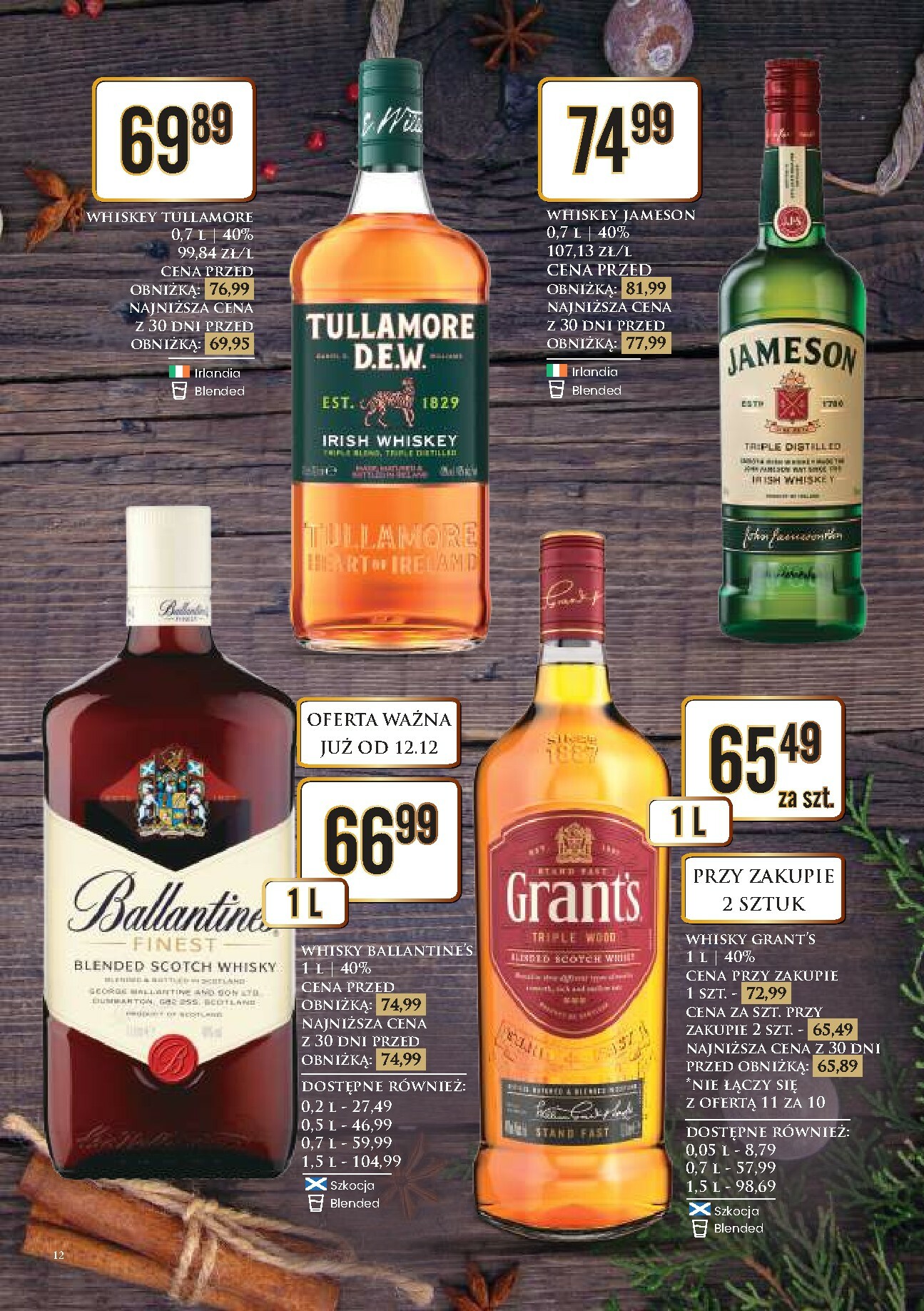 dino - Gazetka Dino - Katalog alkoholowy - ważna od 15.12. do 23.12. - page: 12