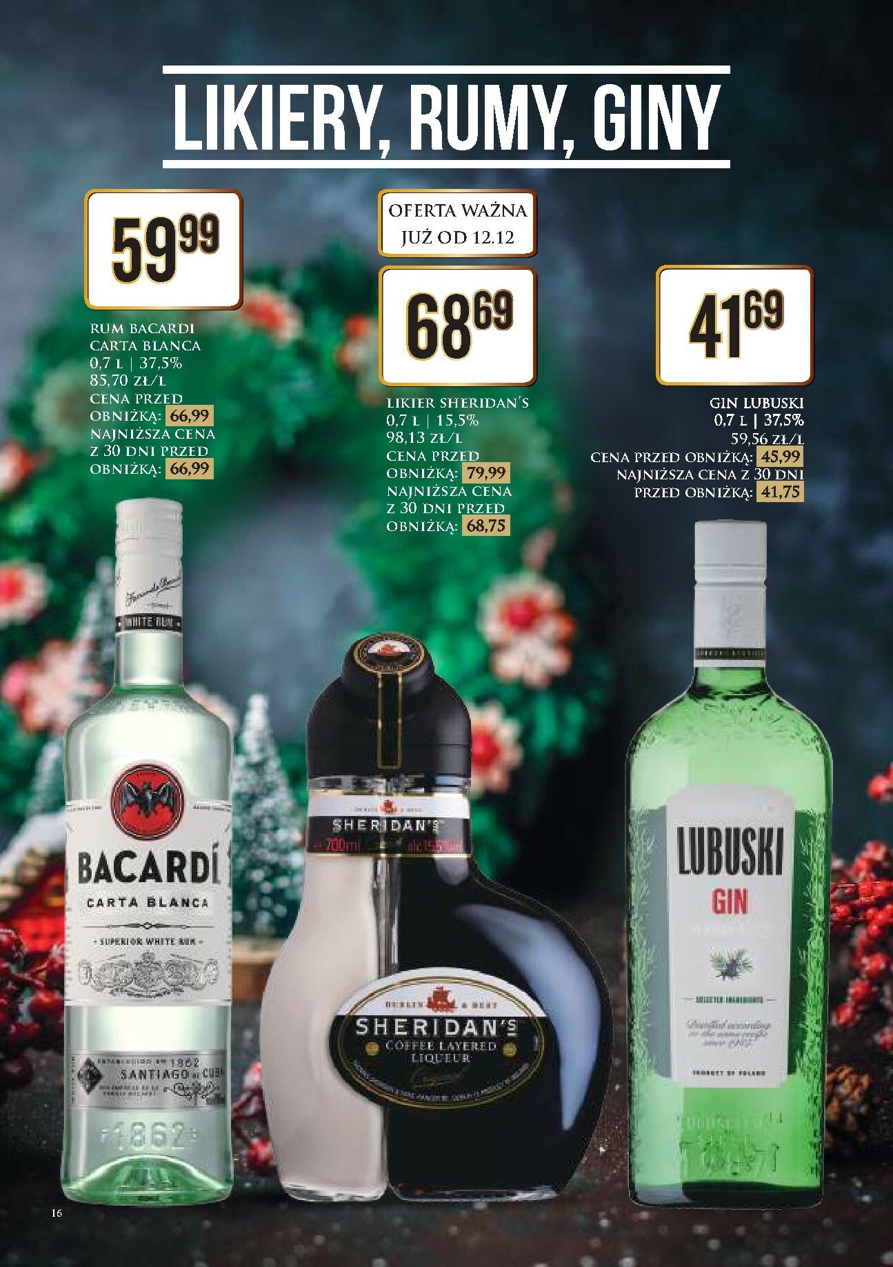 dino - Gazetka Dino - Katalog alkoholowy - ważna od 15.12. do 23.12. - page: 16