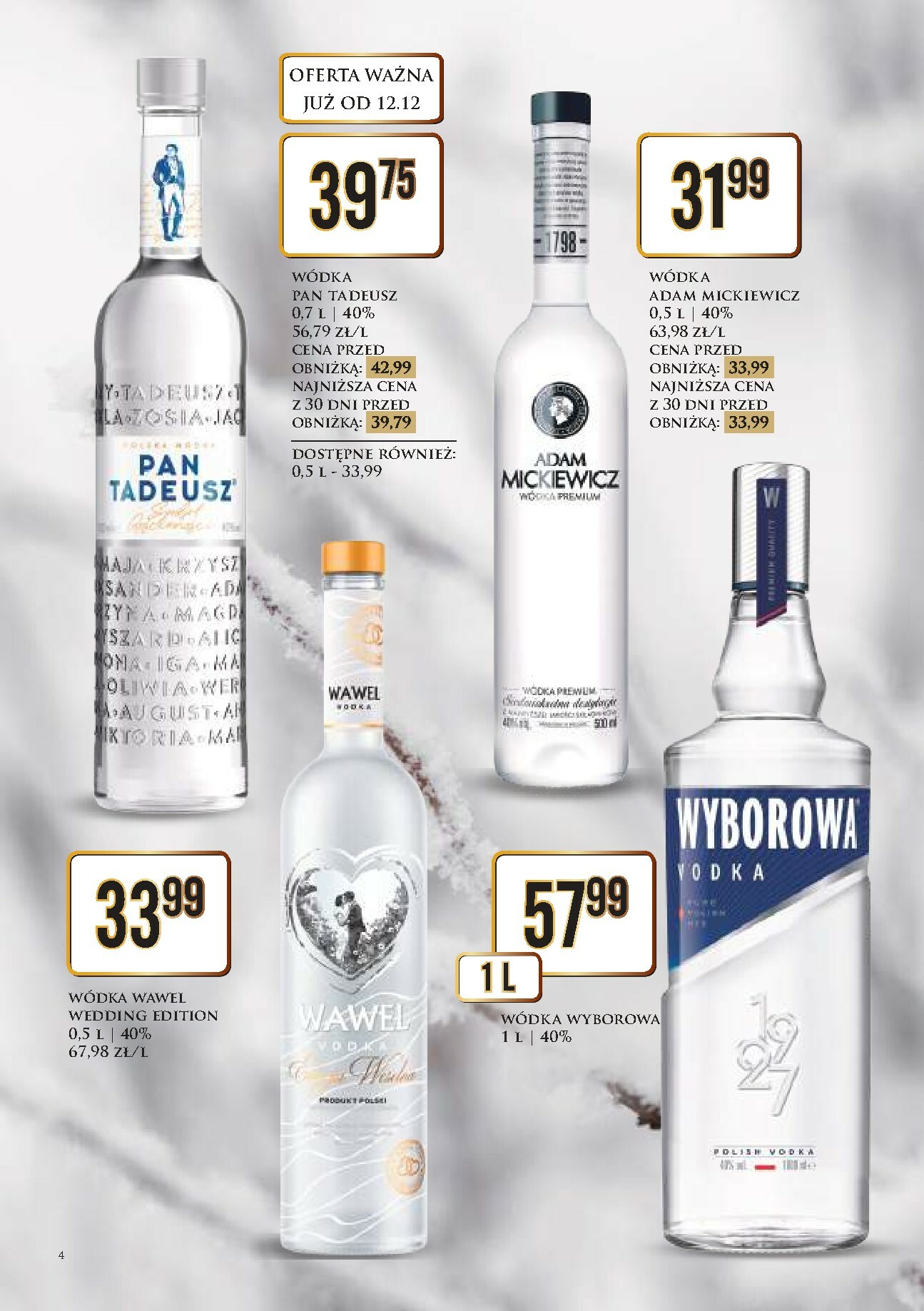 dino - Gazetka Dino - Katalog alkoholowy - ważna od 15.12. do 23.12. - page: 4