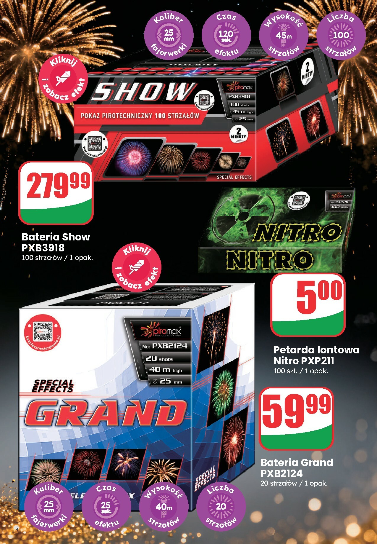 dino - Gazetka Dino - Fajerwerki - ważna od 14.12. do 31.12. - page: 4