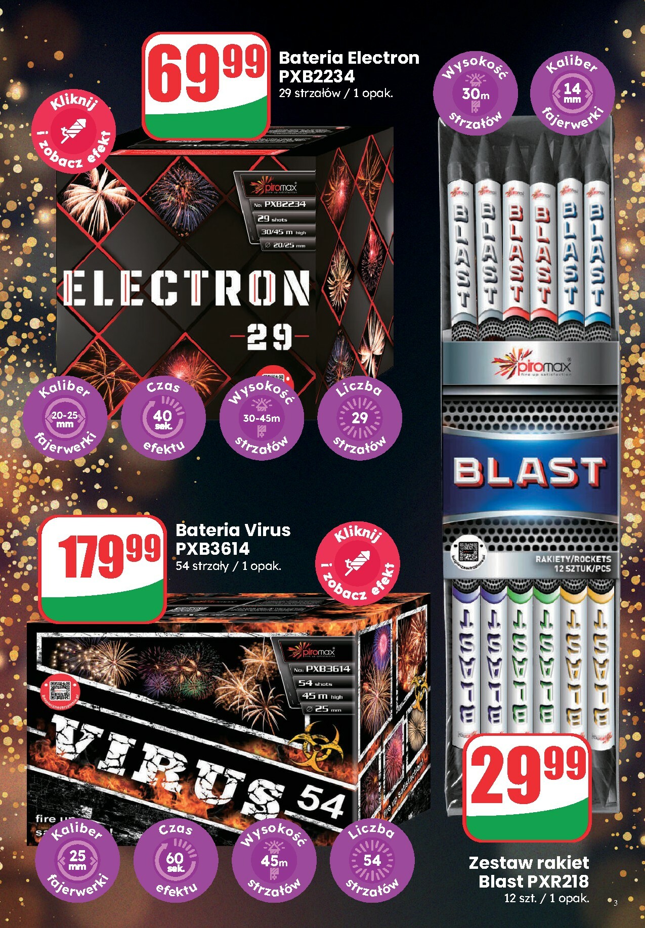 dino - Gazetka Dino - Fajerwerki - ważna od 14.12. do 31.12. - page: 3